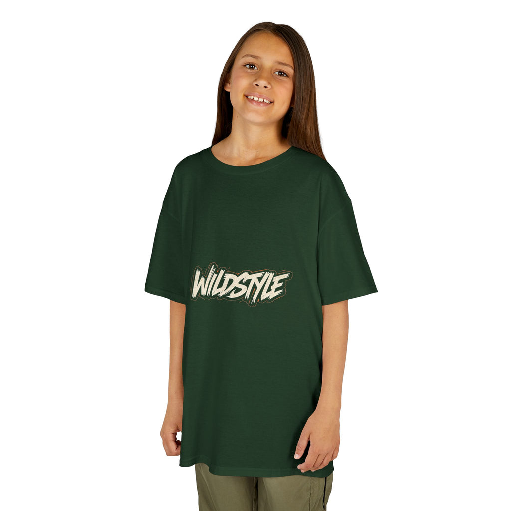 Kids Tee — 'Wildstyle' Graffiti Logo Youth T-Shirt