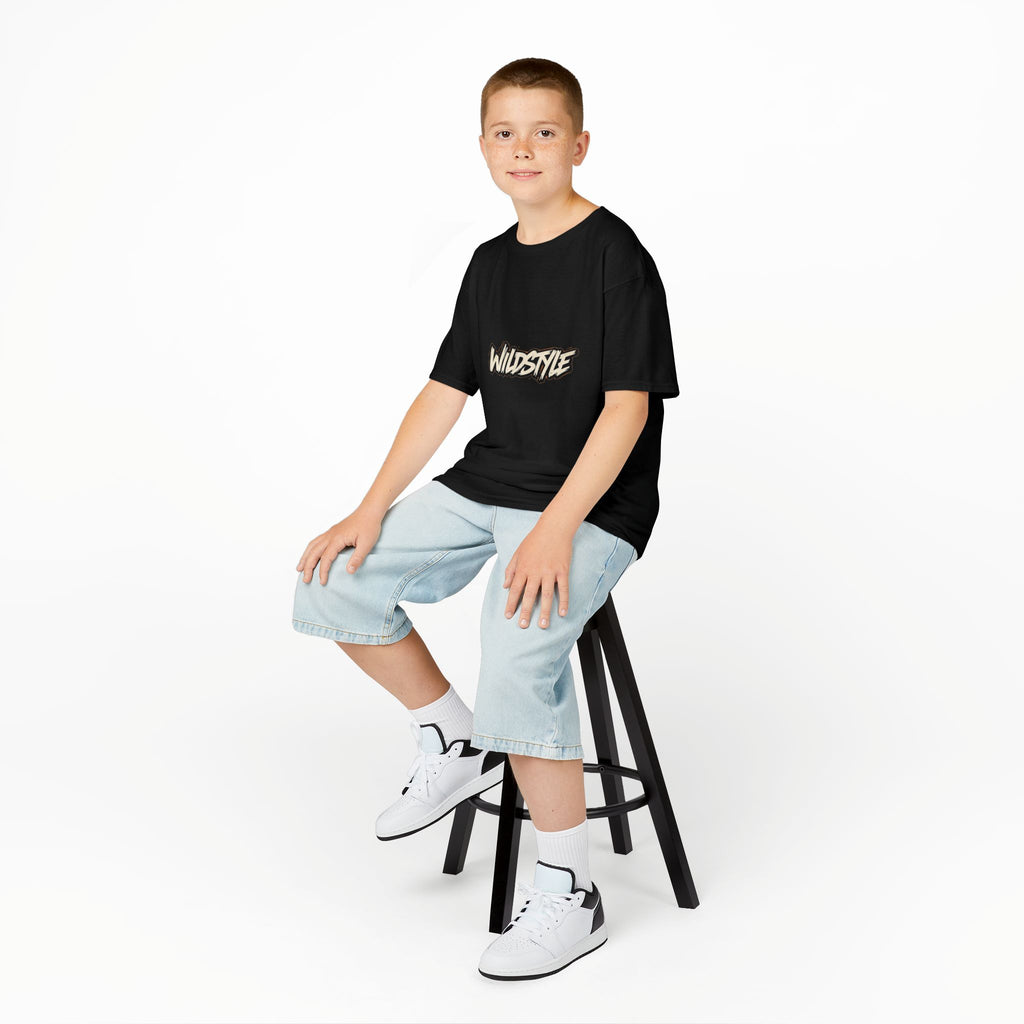 Kids Tee — 'Wildstyle' Graffiti Logo Youth T-Shirt