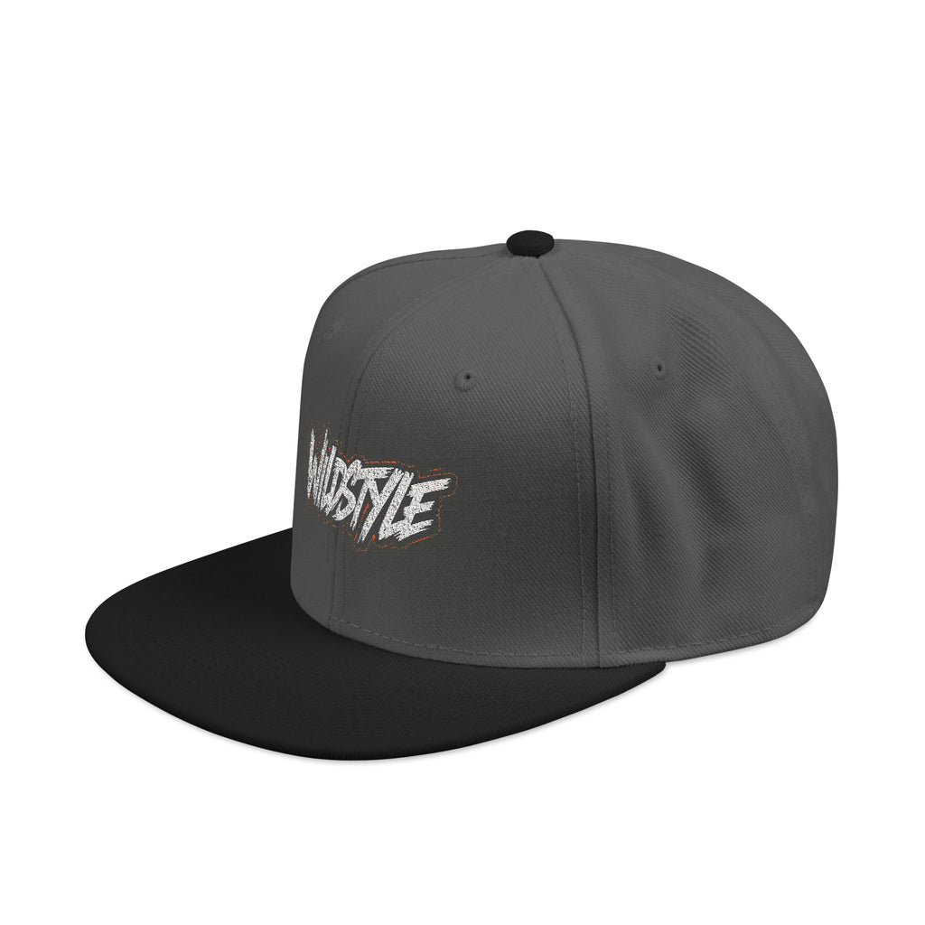 Embroidered 'Lifestyle' Snapback Hat — Streetwear Flat Brim Cap