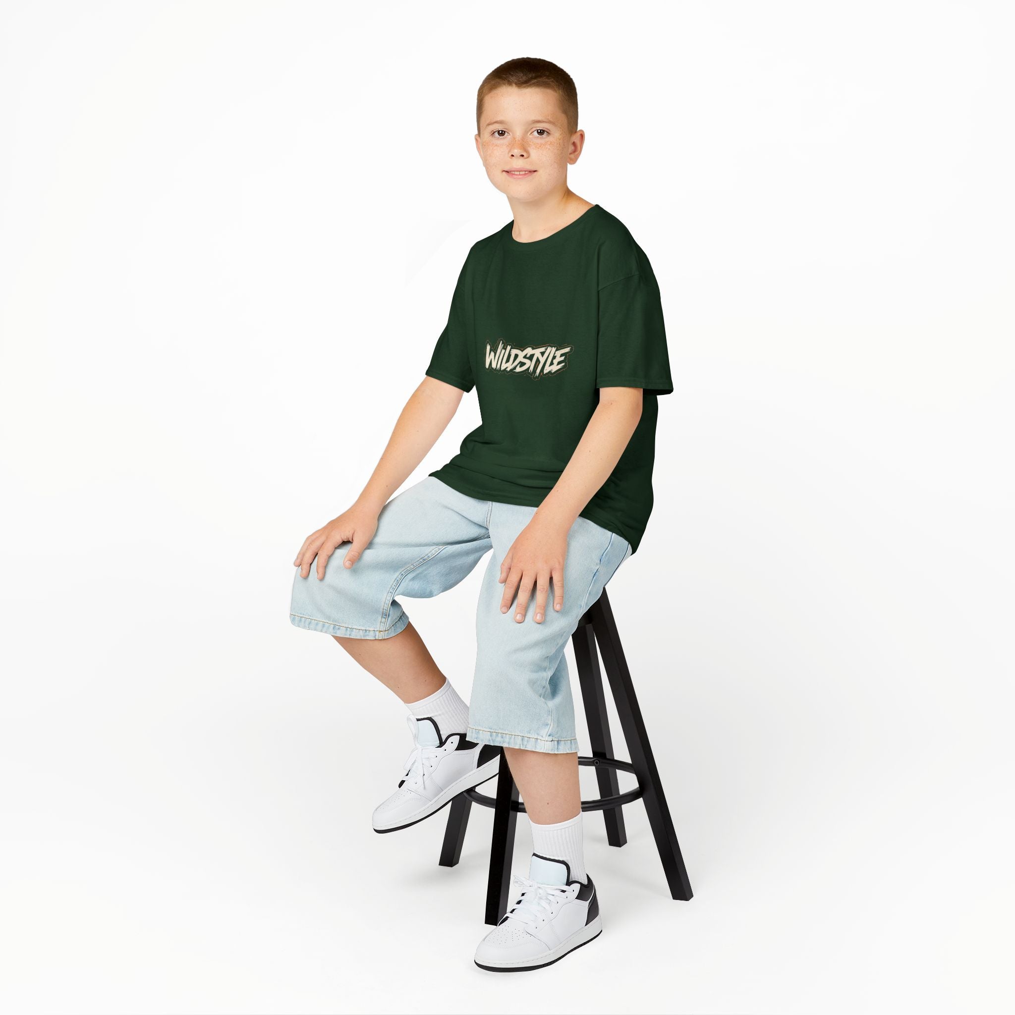 Kids Tee — 'Wildstyle' Graffiti Logo Youth T-Shirt