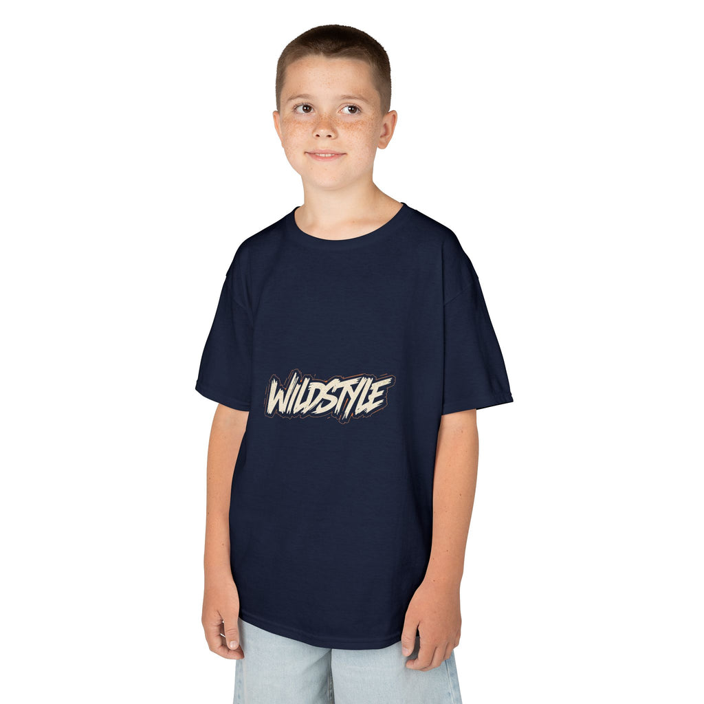 Kids Tee — 'Wildstyle' Graffiti Logo Youth T-Shirt