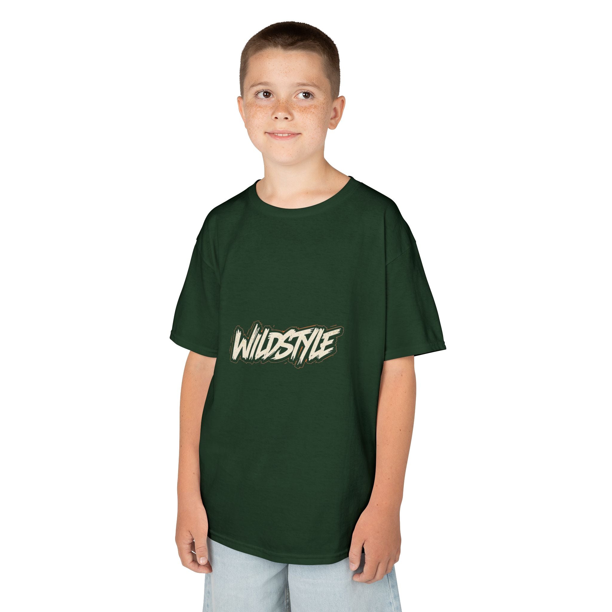Kids Tee — 'Wildstyle' Graffiti Logo Youth T-Shirt