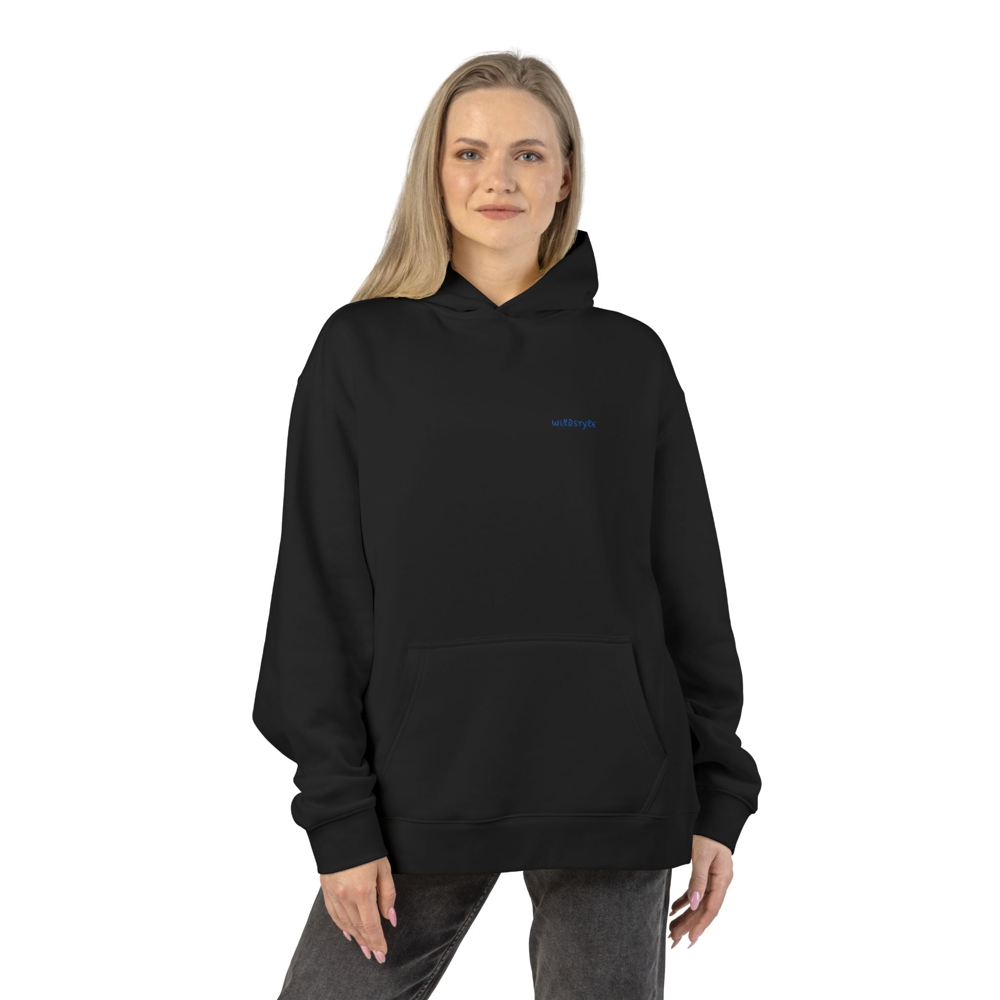 WildStyle Embroidered Black Pullover