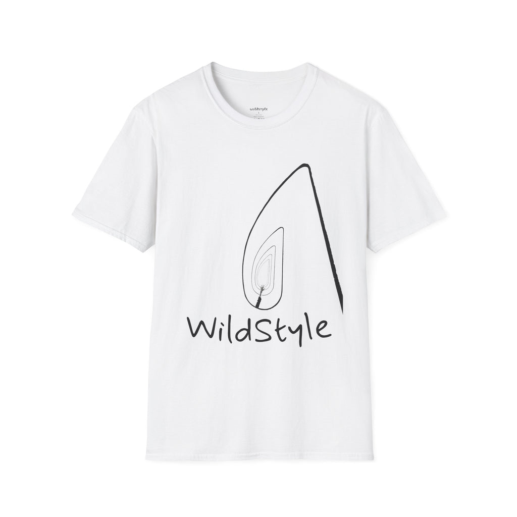 WildStyle Surfboard T-Shirt — Minimal Surf Graphic Tee