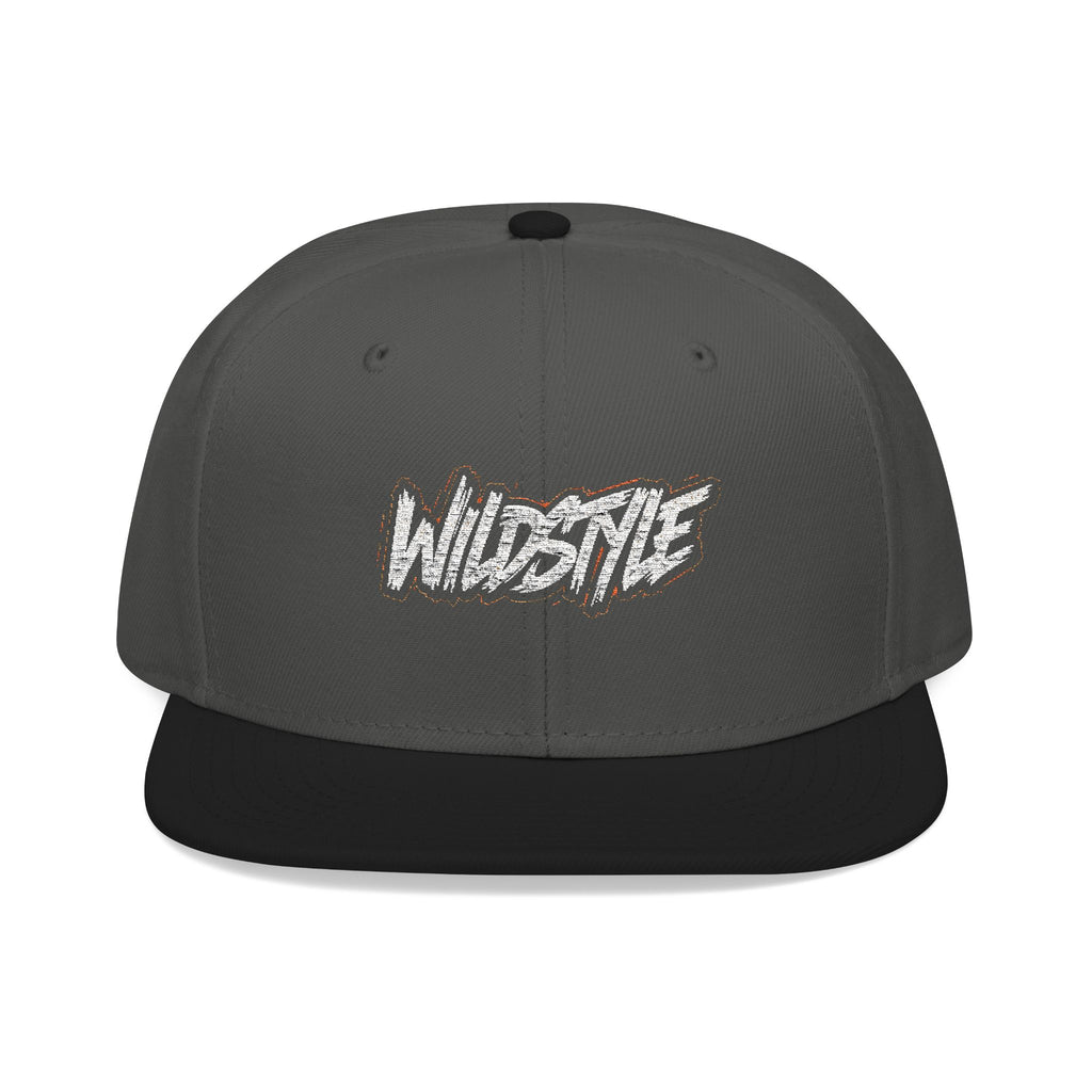 Embroidered 'Lifestyle' Snapback Hat — Streetwear Flat Brim Cap