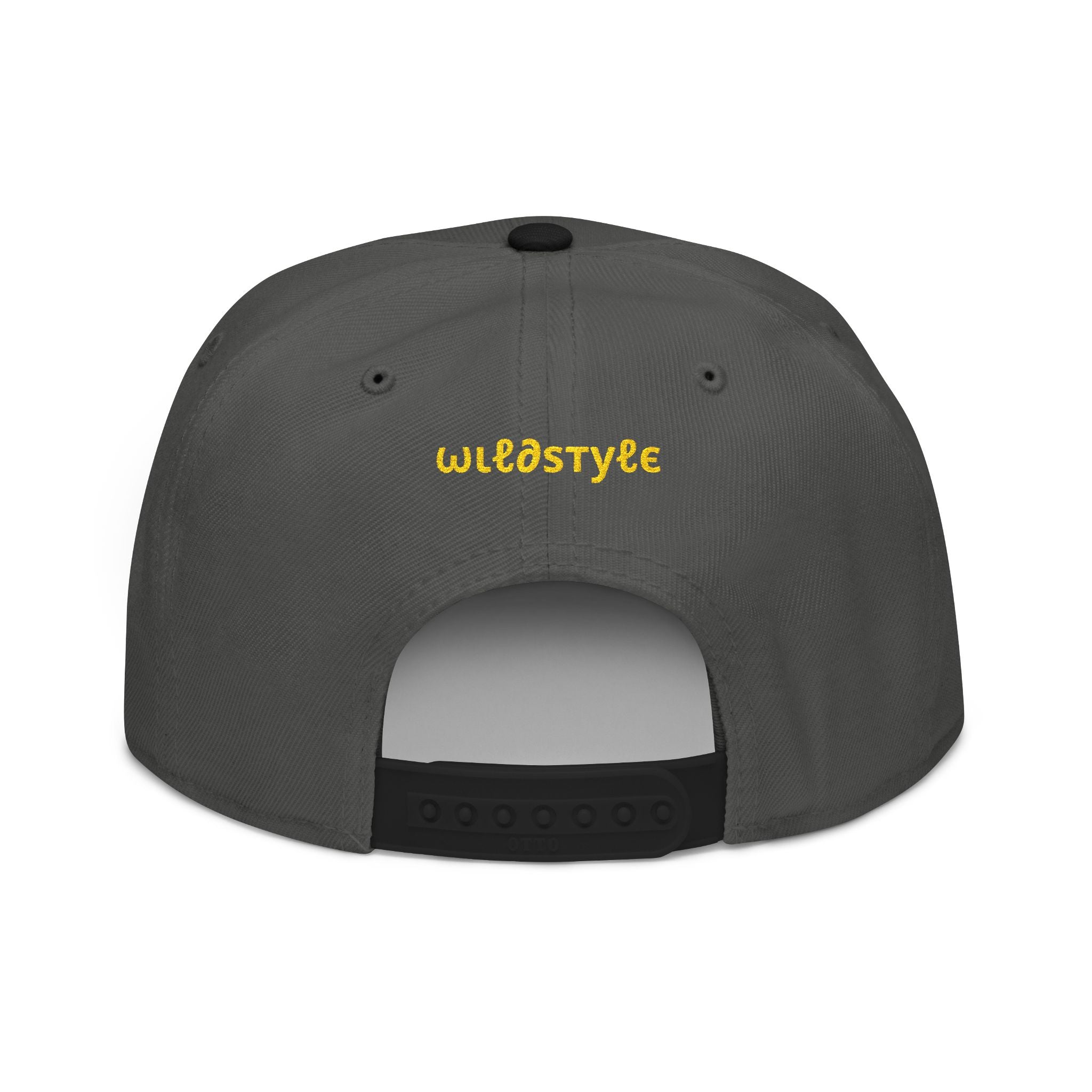 Embroidered 'Lifestyle' Snapback Hat — Streetwear Flat Brim Cap