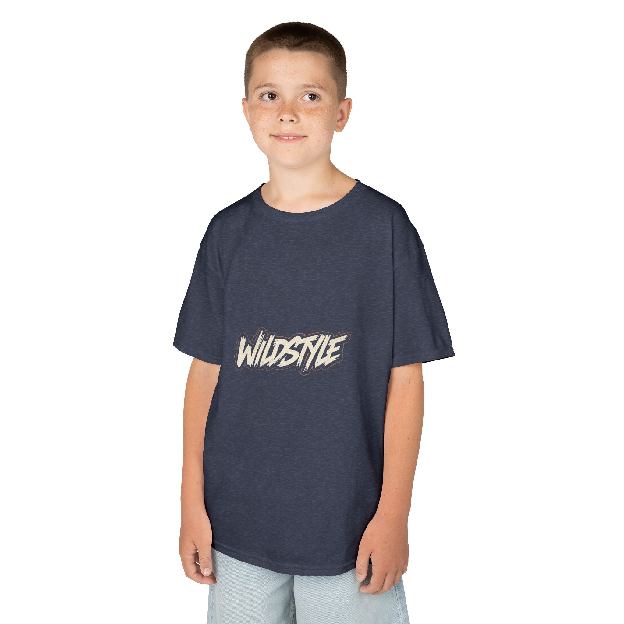 Kids Tee — 'Wildstyle' Graffiti Logo Youth T-Shirt