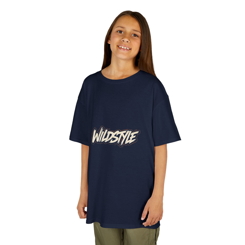 Kids Tee — 'Wildstyle' Graffiti Logo Youth T-Shirt